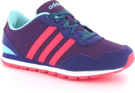 adidas v jog kids sportschoenen kinderen paars|Adidas kinderschoenen dames.